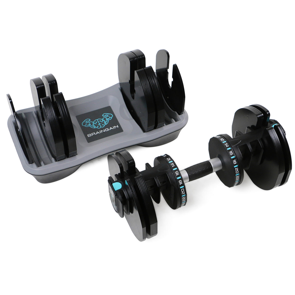 25kg Adjustable Dumbbell (Pair) - 1kg-2kg increment