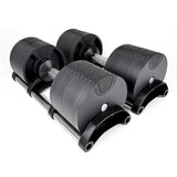 BRAINGAIN 40kg Round Adjustable Dumbbell 16 Dumbbells in 1 2.5kg increment Pair Two Units