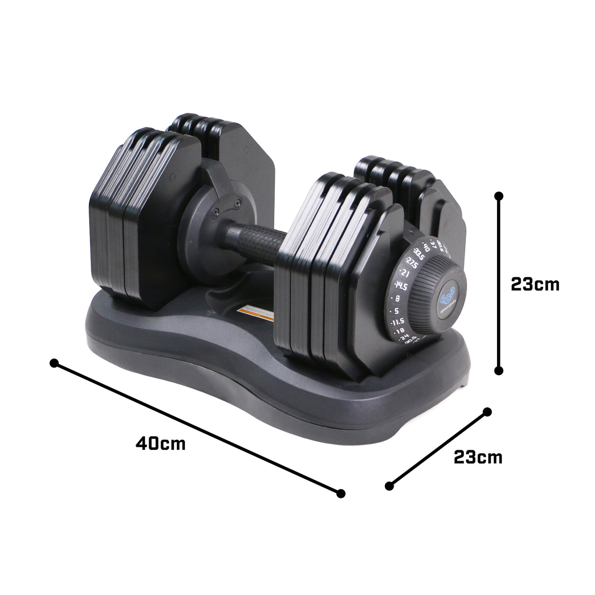 40kg Adjustable Dumbbell (Pair) - 2.0