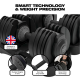 SmartBells® 24kg Adjustable Dumbbells
